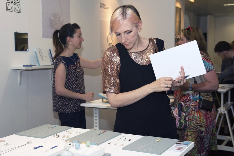 Harriet Vine, founder of Tatty Devine, scouting our Ones to Watch ©Design Council